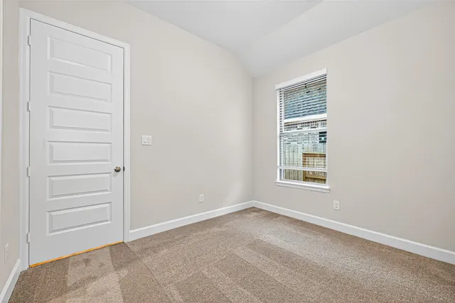 a view of a small space