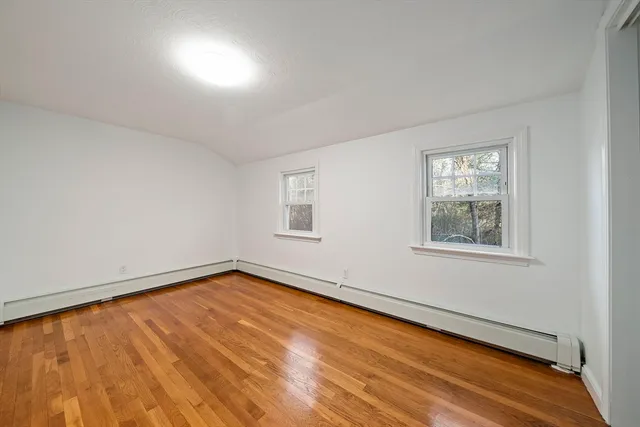 a view of a wooden deck