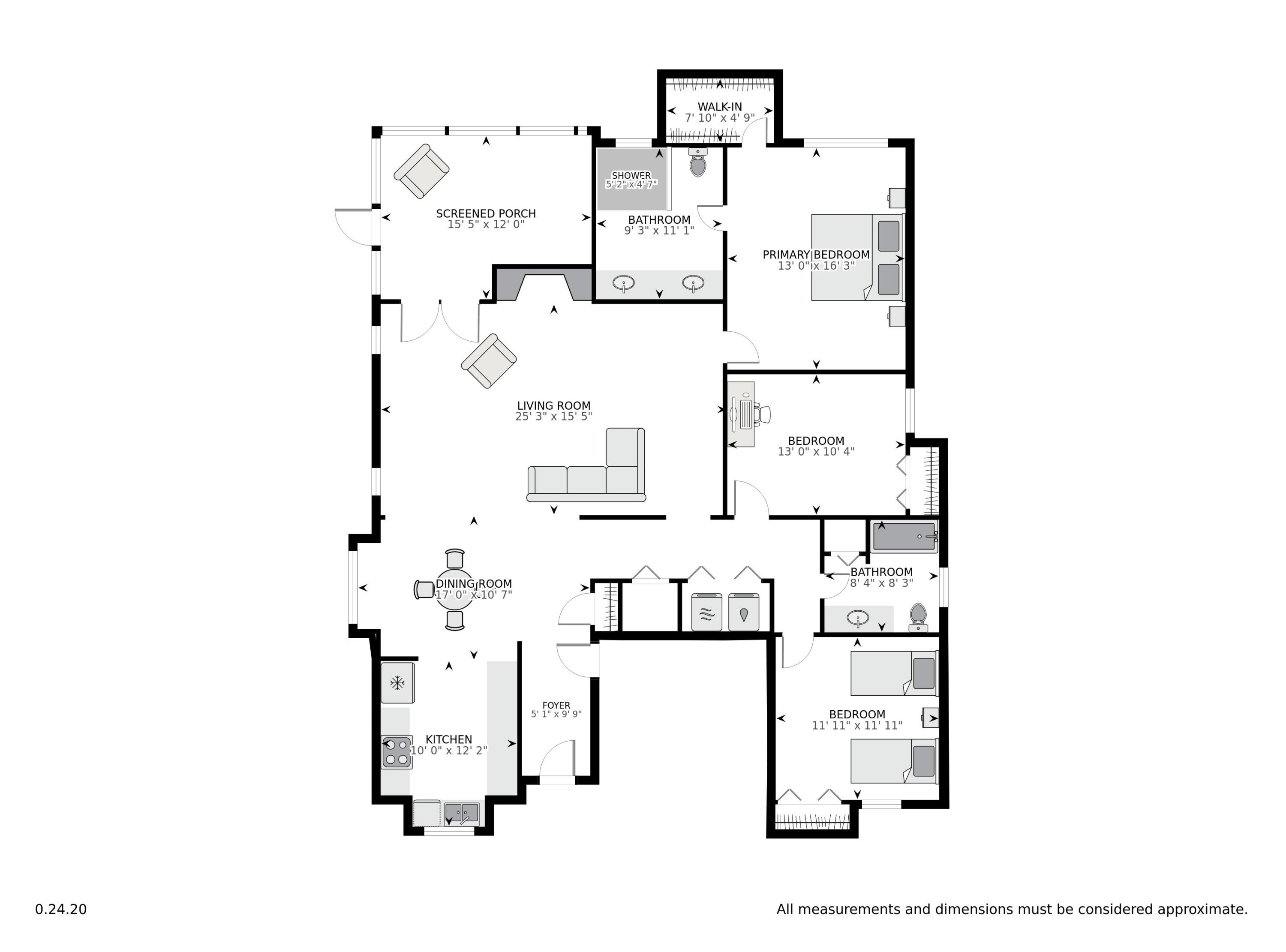1260 Llewellyn Road Mount Pleasant, SC 29464 - Photo 37 of 37 Floor Plan - 1260 Llewellyn Rd - Cropped