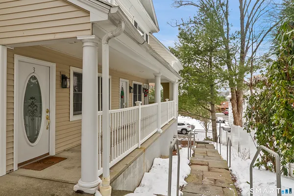 a view of outdoor space and deck