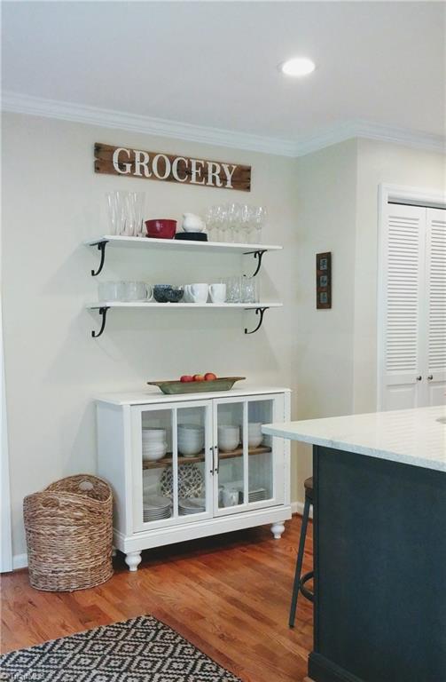 955 Nottingham Road High Point, NC 27262 - Photo 14 of 30 Open and Airy Kitchen shelving