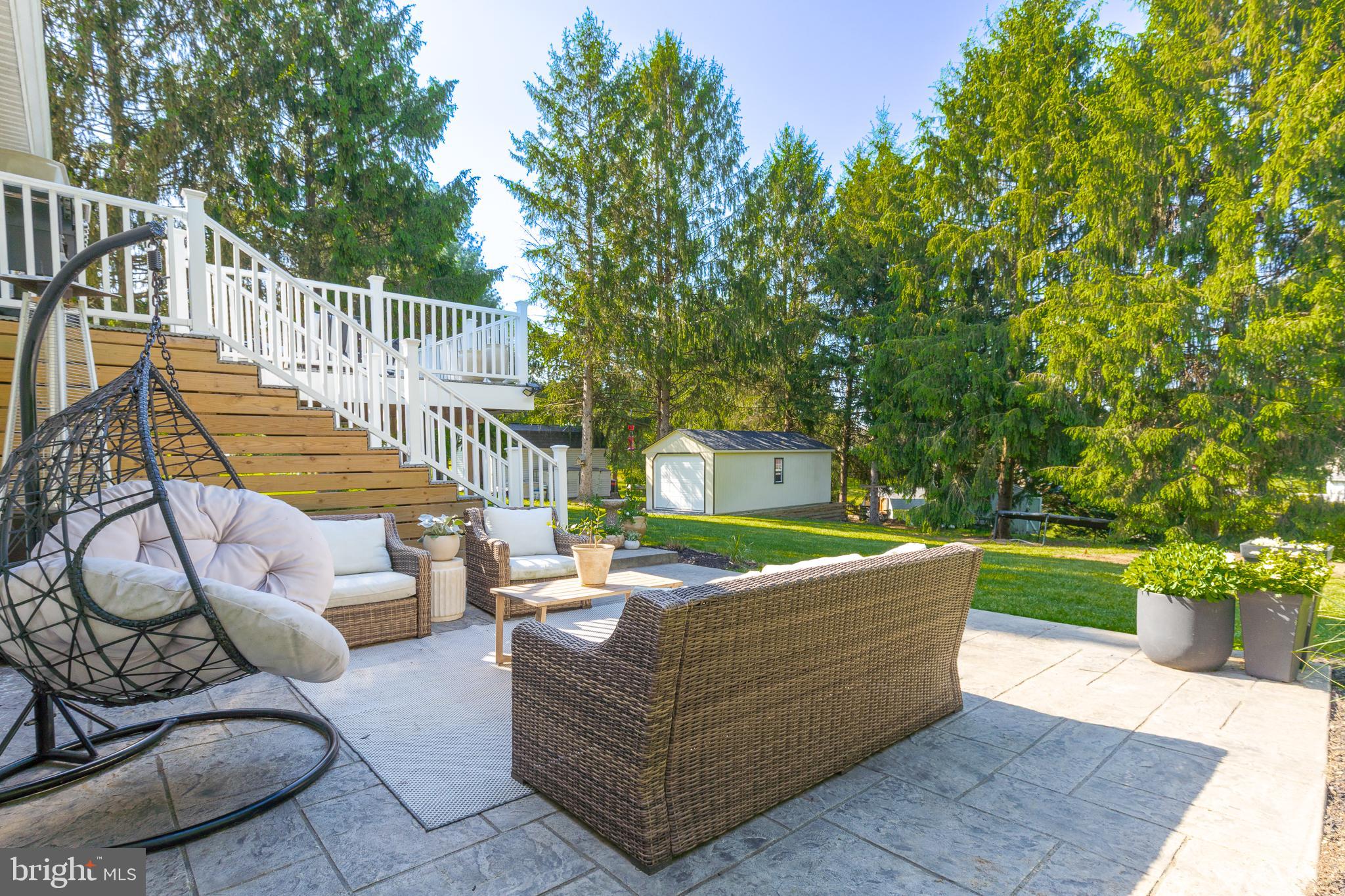 1014 Jeffrey Lane Lititz, PA 17543 - Photo 35 of 41 a view of a couches in the patio with potted plants