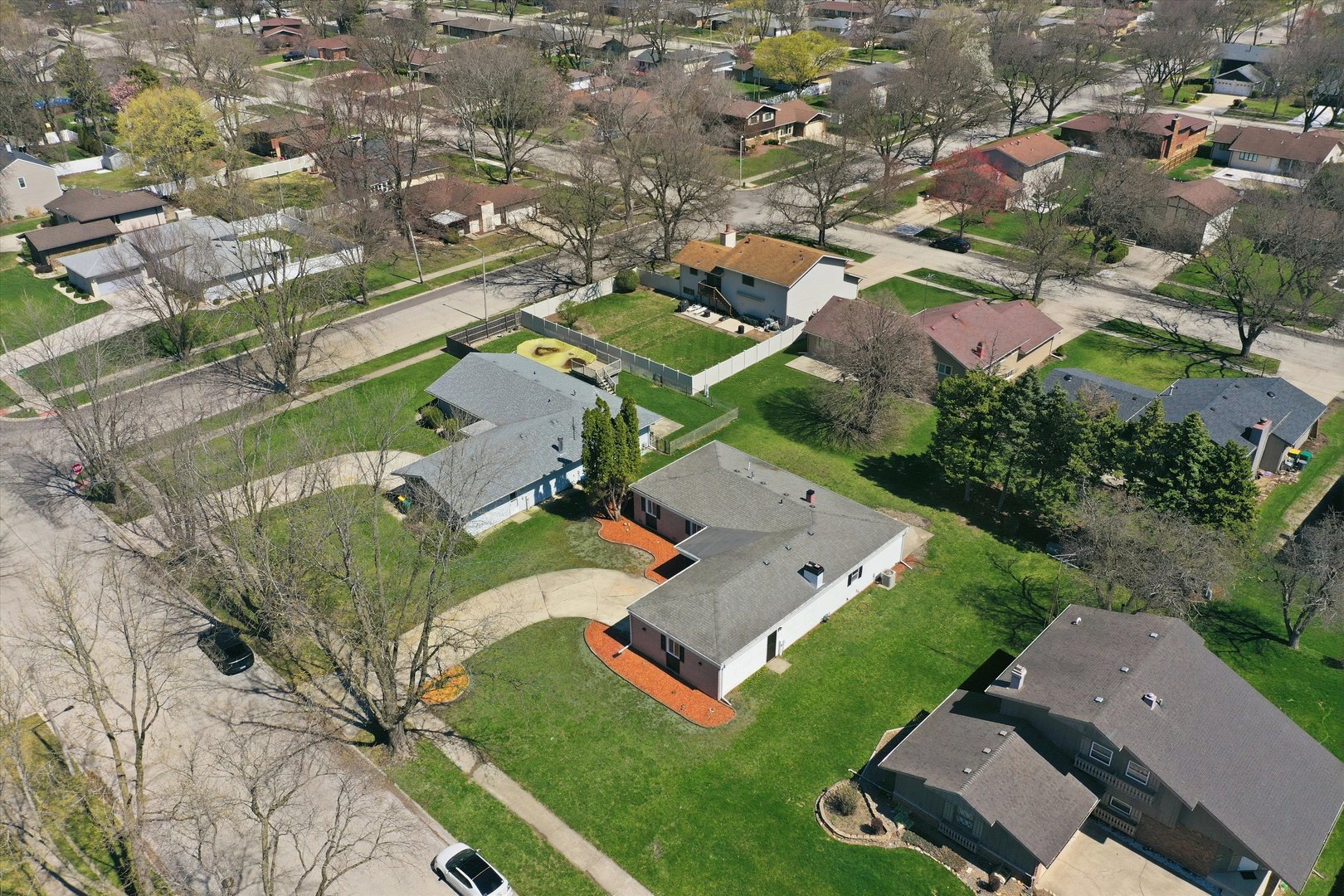 518 Apollo Drive Joliet, IL 60435 - Photo 25 of 25 an aerial view of a house with a lake view