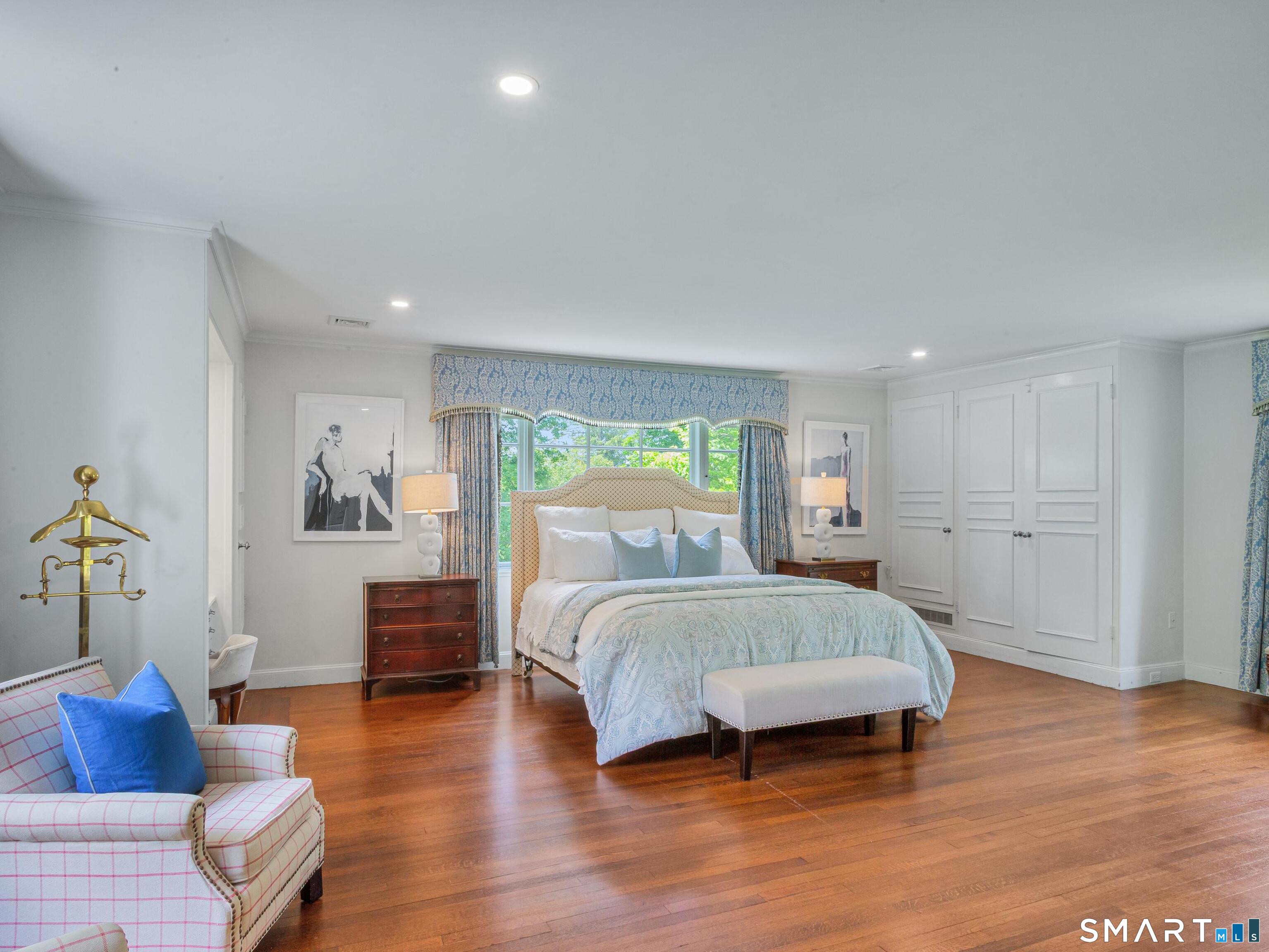 433 Wrights Crossing Road Pomfret Center, CT 06259 - Photo 19 of 40 Primary Bedroom Suite with wood burning fireplace