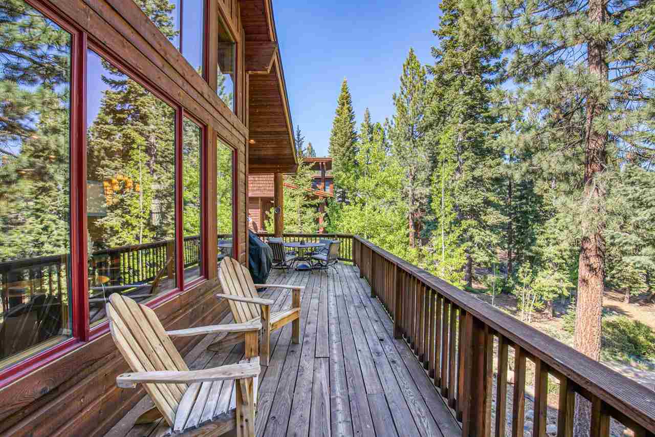 1755 Grouse Ridge Road Truckee, CA 96161 - Photo 20 of 20 a view of balcony with wooden floor and outdoor seating