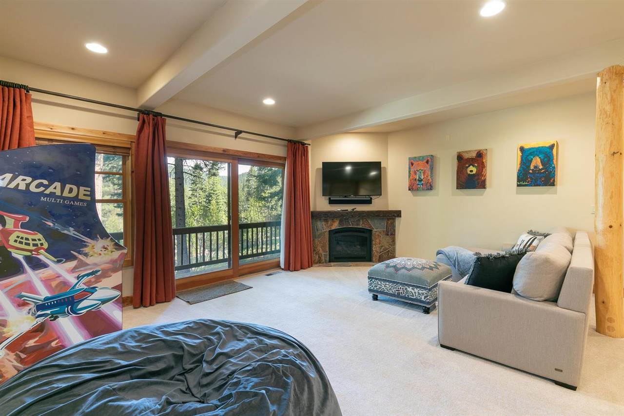 1755 Grouse Ridge Road Truckee, CA 96161 - Photo 7 of 20 a bedroom with furniture and a flat screen tv