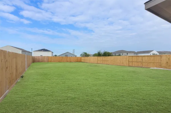 a view of an outdoor space and a yard