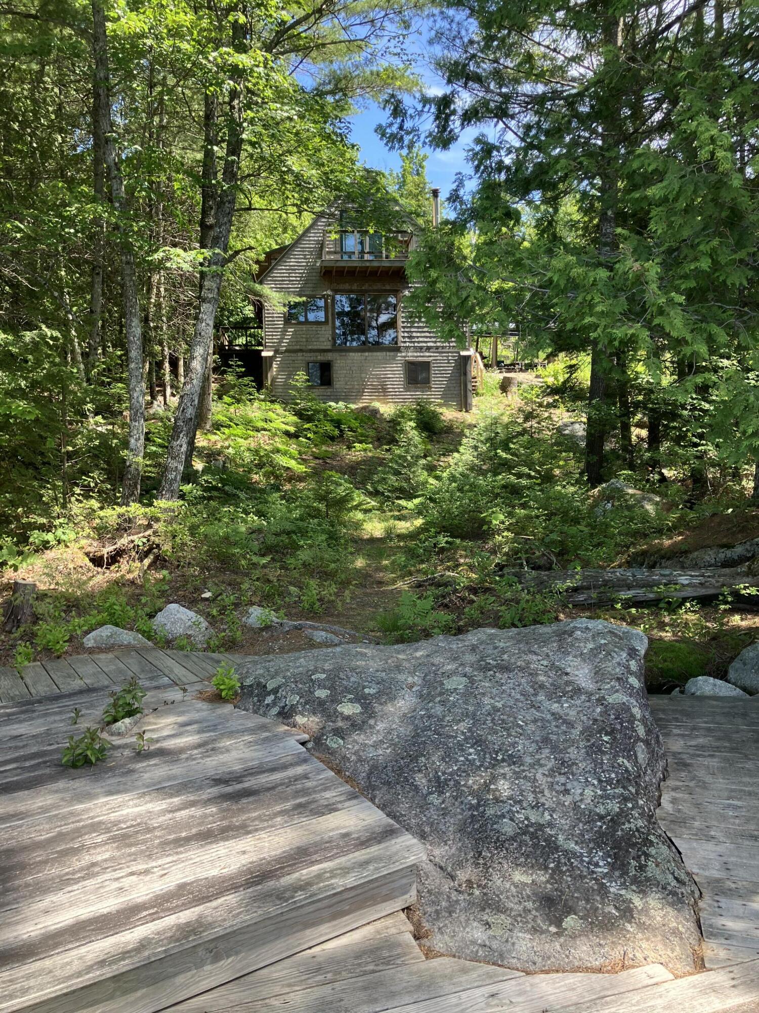 351 East Hopkins Pond Road Ellsworth, ME 04605 - Photo 4 of 30 View From Water