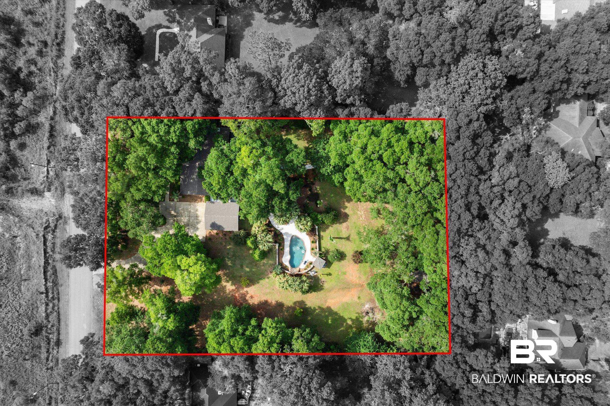 3715 Latigo Road Mobile, AL 36695 - Photo 34 of 39 Aerial view