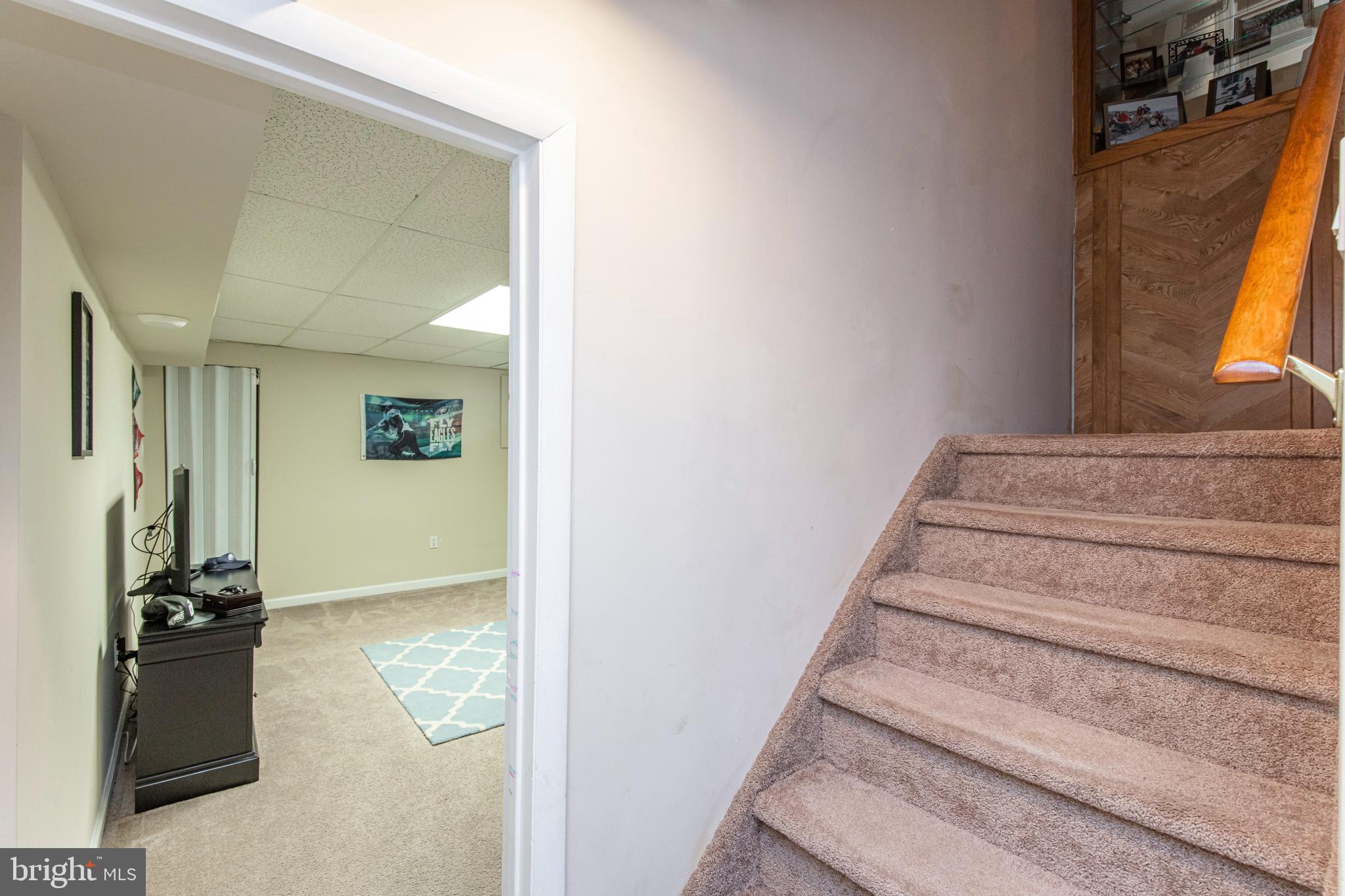 44 Church Road Horsham, PA 19044 - Photo 35 of 53 Stairs to the Lower Level Basement.