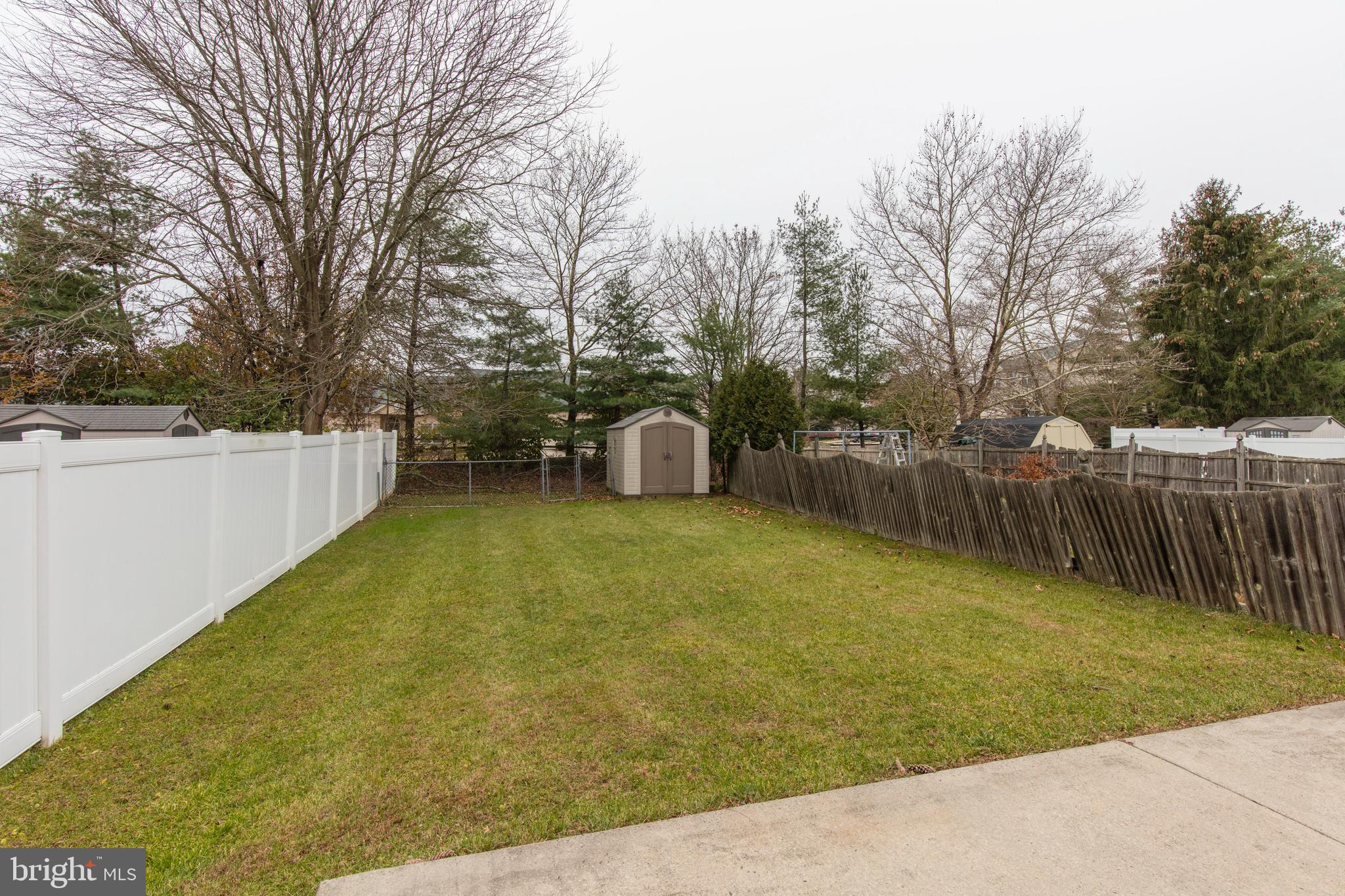 44 Church Road Horsham, PA 19044 - Photo 46 of 53 Rear Yard with Shed.