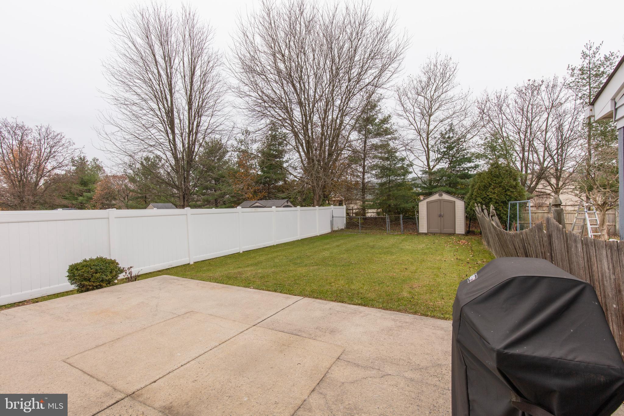 44 Church Road Horsham, PA 19044 - Photo 48 of 53 Rear Yard with Shed.