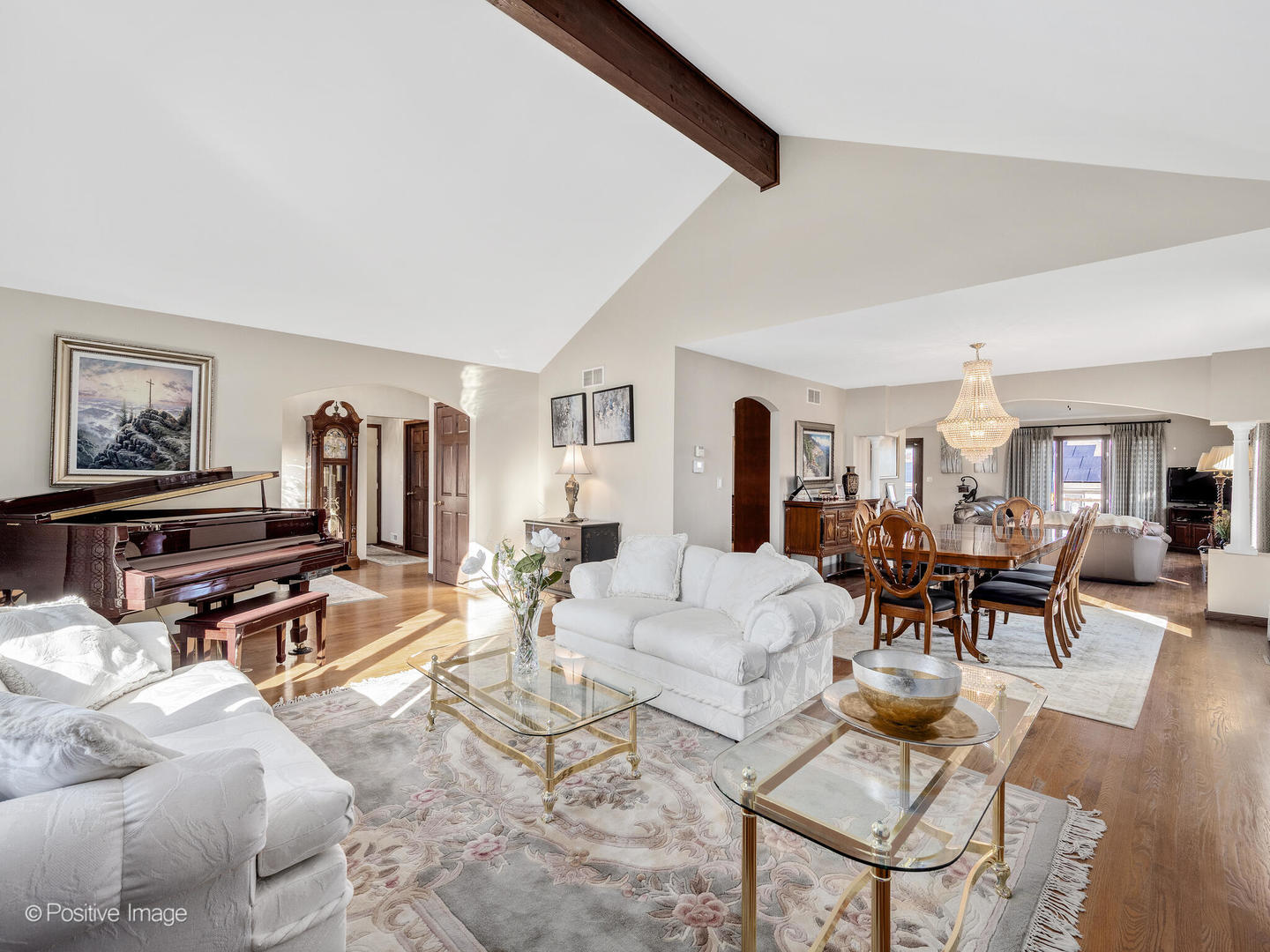 1306 Chauser Lane Woodridge, IL 60517 - Photo 7 of 40 a living room with furniture kitchen view and a window