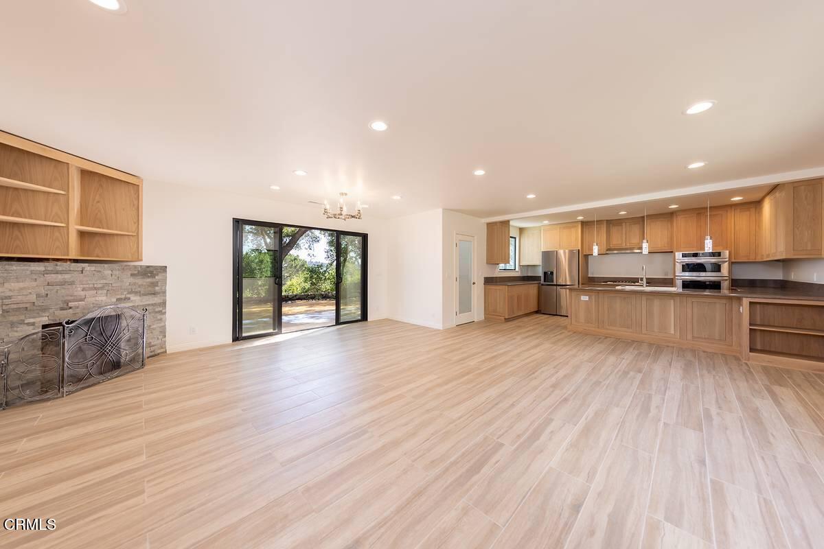 1068 Cuyama Road Ojai, CA 93023 - Photo 3 of 23 a view of kitchen with wooden floor and electronic appliances
