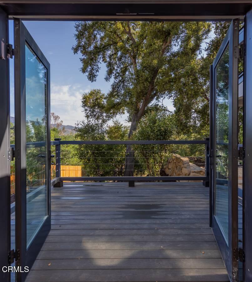 1068 Cuyama Road Ojai, CA 93023 - Photo 9 of 23 a view of a lake from a balcony