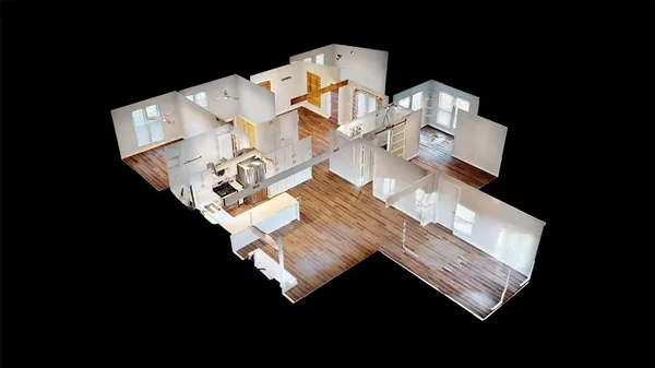 a view of living room with furniture