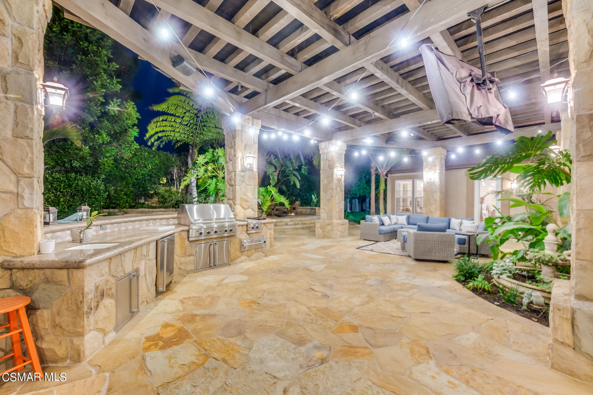 1776 Corte Jubilo Camarillo, CA 93012 - Photo 11 of 74 a view of a patio with a table and chairs with plants