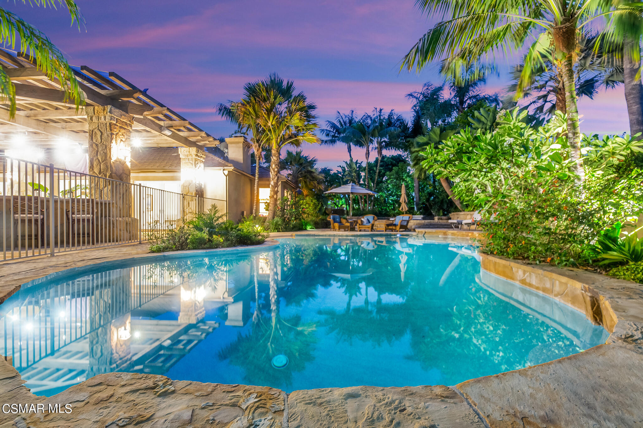 1776 Corte Jubilo Camarillo, CA 93012 - Photo 67 of 74 a view of a swimming pool with a patio