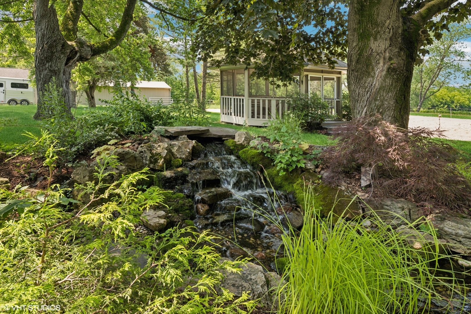 180 A Old Sutton Road Barrington Hills, IL 60010 - Photo 25 of 30 a view of yard with green space