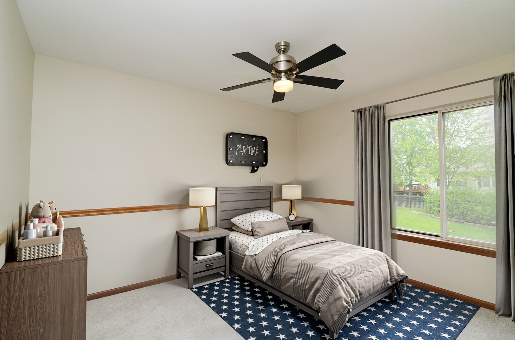 503 Yardley Drive Carol Stream, IL 60188 - Photo 27 of 41 a bedroom with a bed and a window