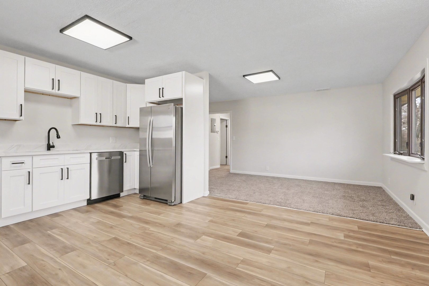 629 Thornton Street Lockport, IL 60441 - Photo 6 of 15 a kitchen with stainless steel appliances a refrigerator sink and cabinets