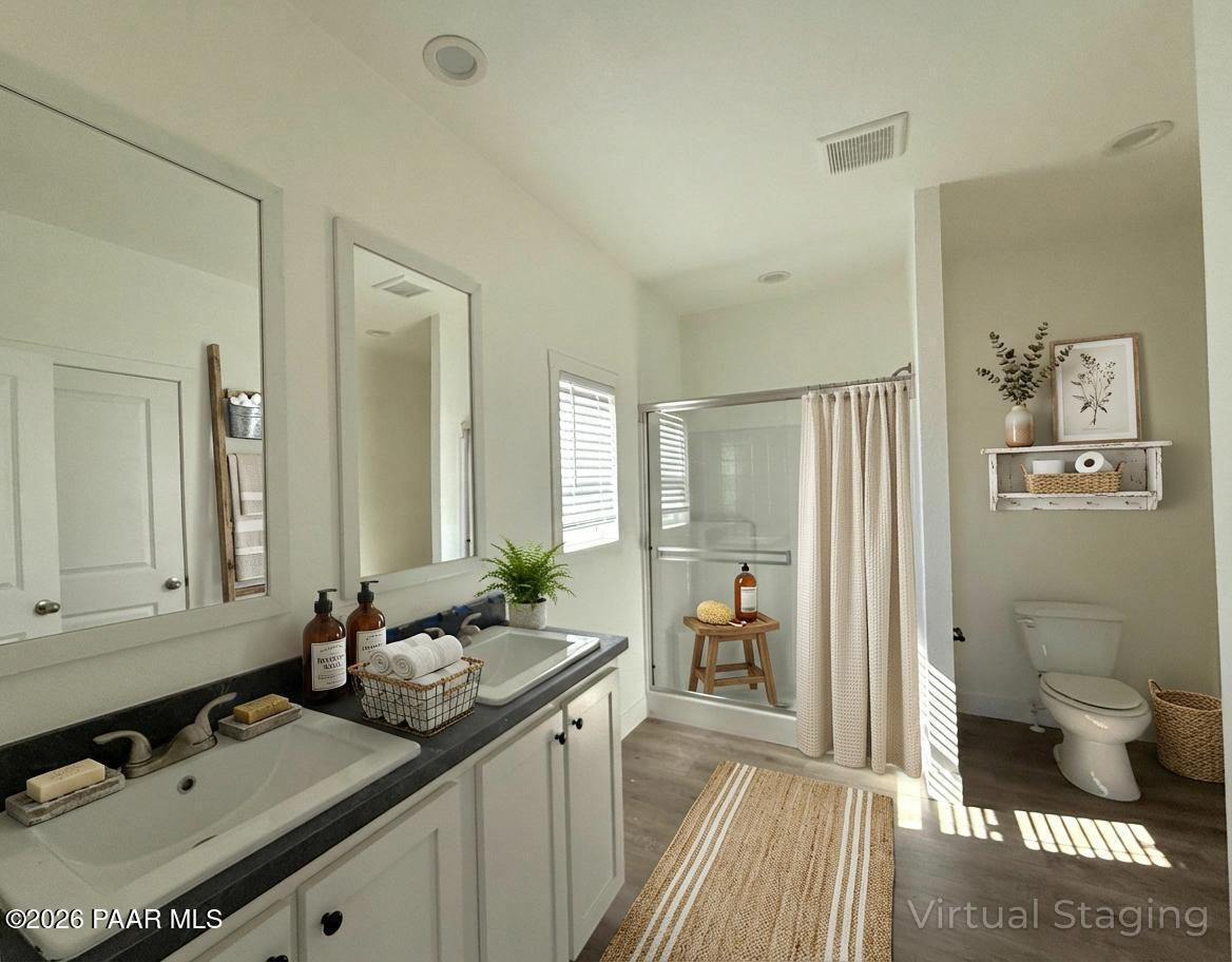 26994 North Chicory Way Paulden, AZ 86334 - Photo 8 of 18 Primary Bathroom Virtually Staged