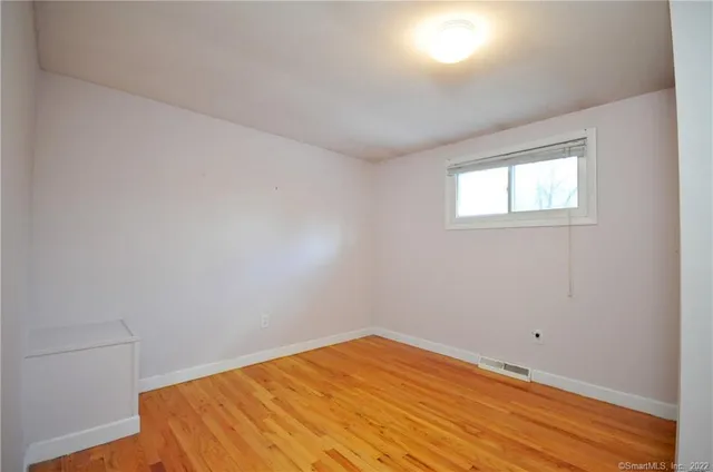wooden floor in a room
