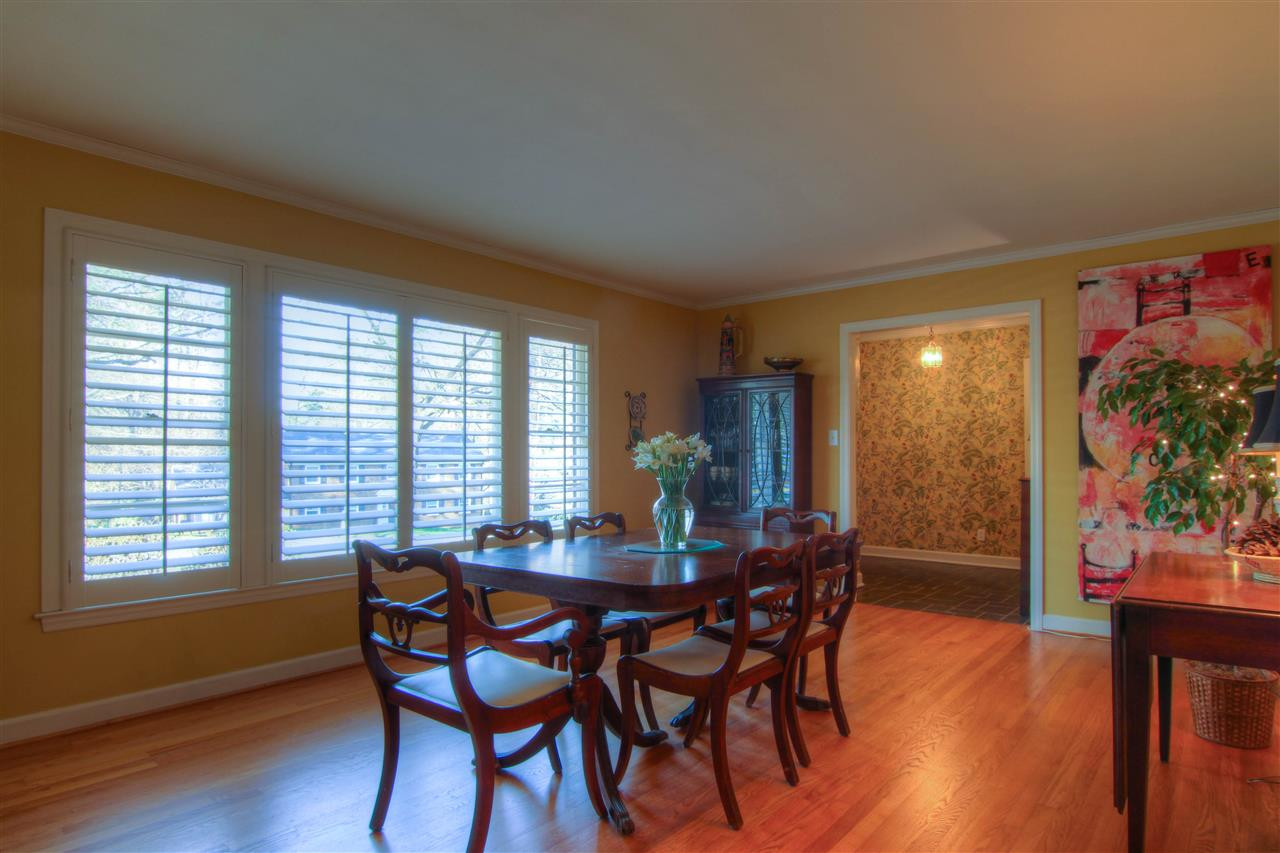 Currently used as a Dining Room. Huge Room with original hardwood floors. Living Room
