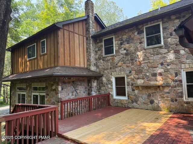 130 Donaldson Road Cresco, PA 18326 - Photo 3 of 17 Rear of home