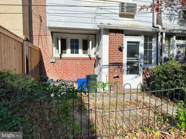 a view of front door of house