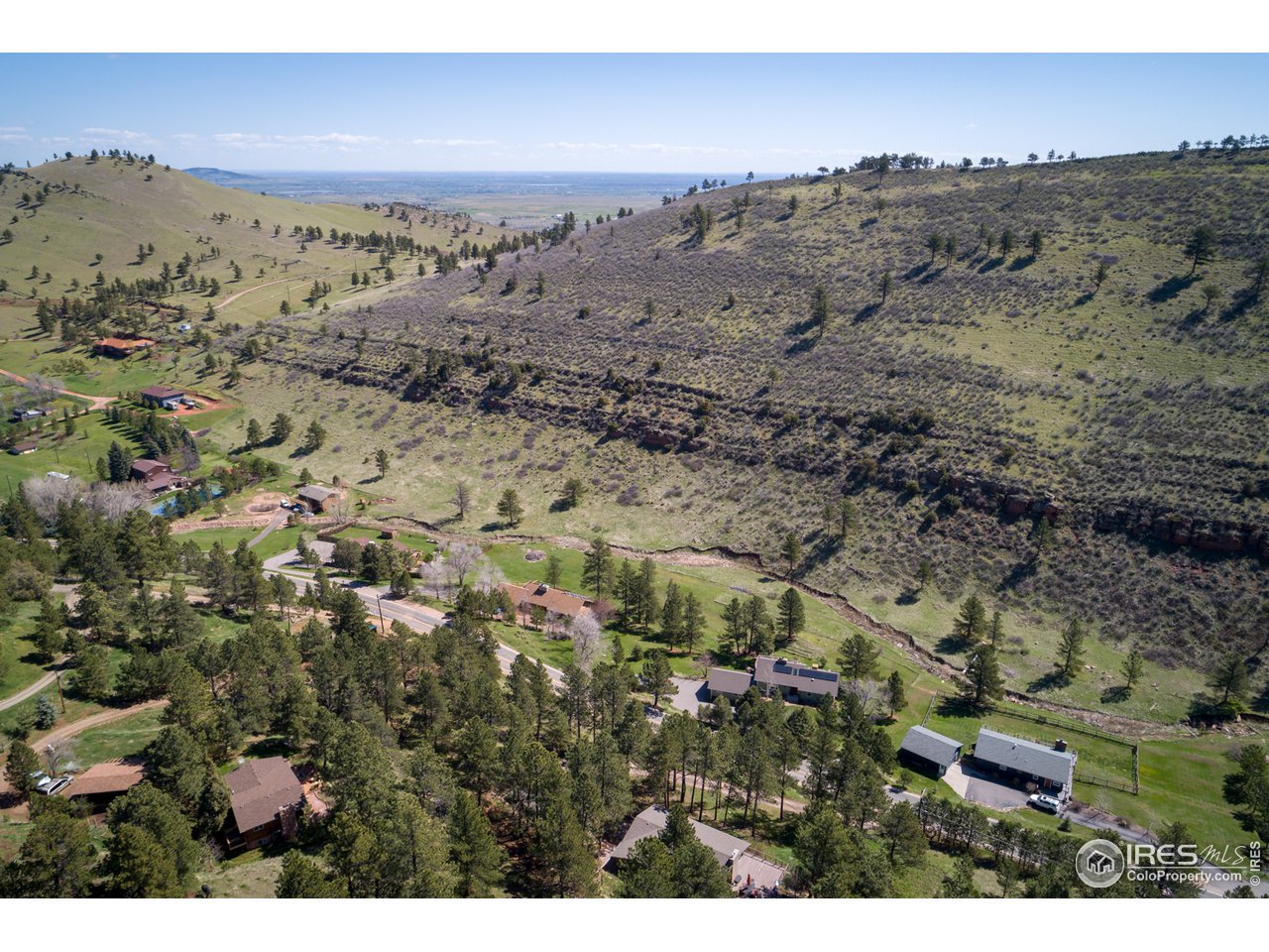 7172 Olde Stage Road Boulder, CO 80302 - Photo 34 of 35 an aerial view of house with a beach