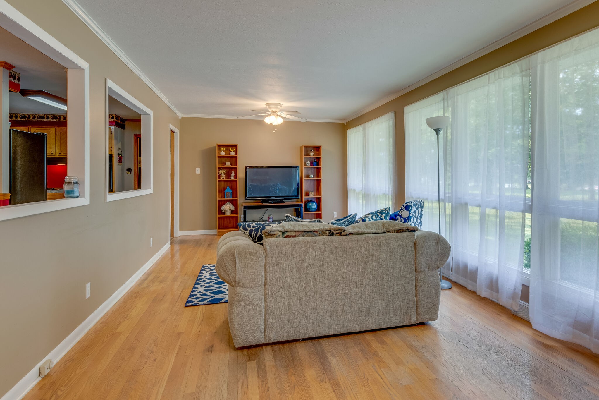 101 Duke Road Dickson, TN 37055 - Photo 8 of 30 a living room with furniture and a flat screen tv