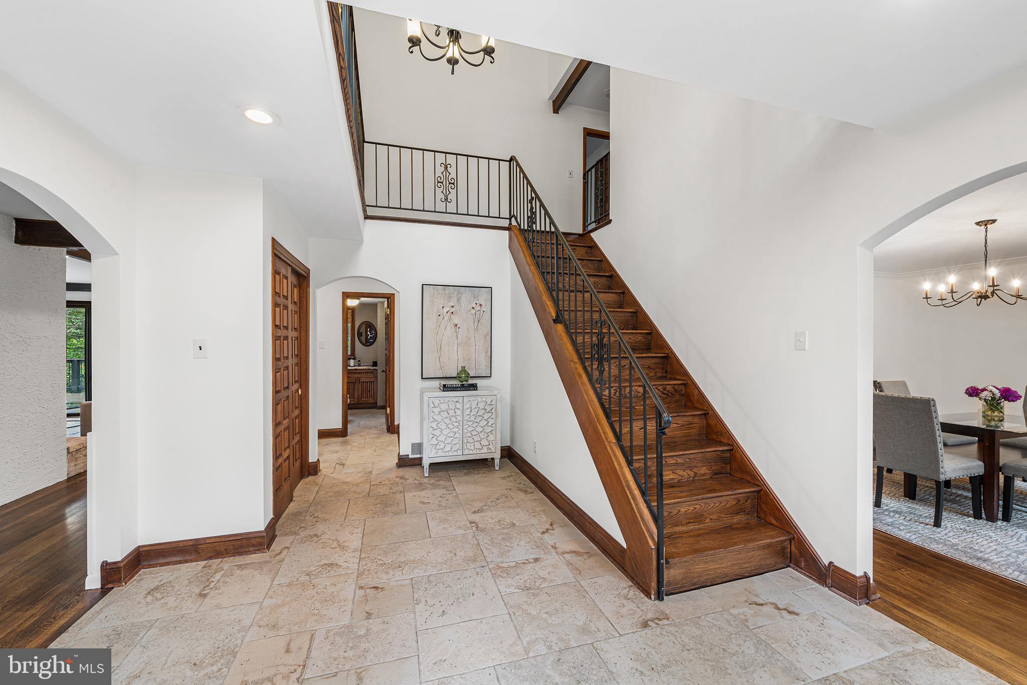 204 French Road Newtown Square, PA 19073 - Photo 2 of 36 a view of an entryway with staircase