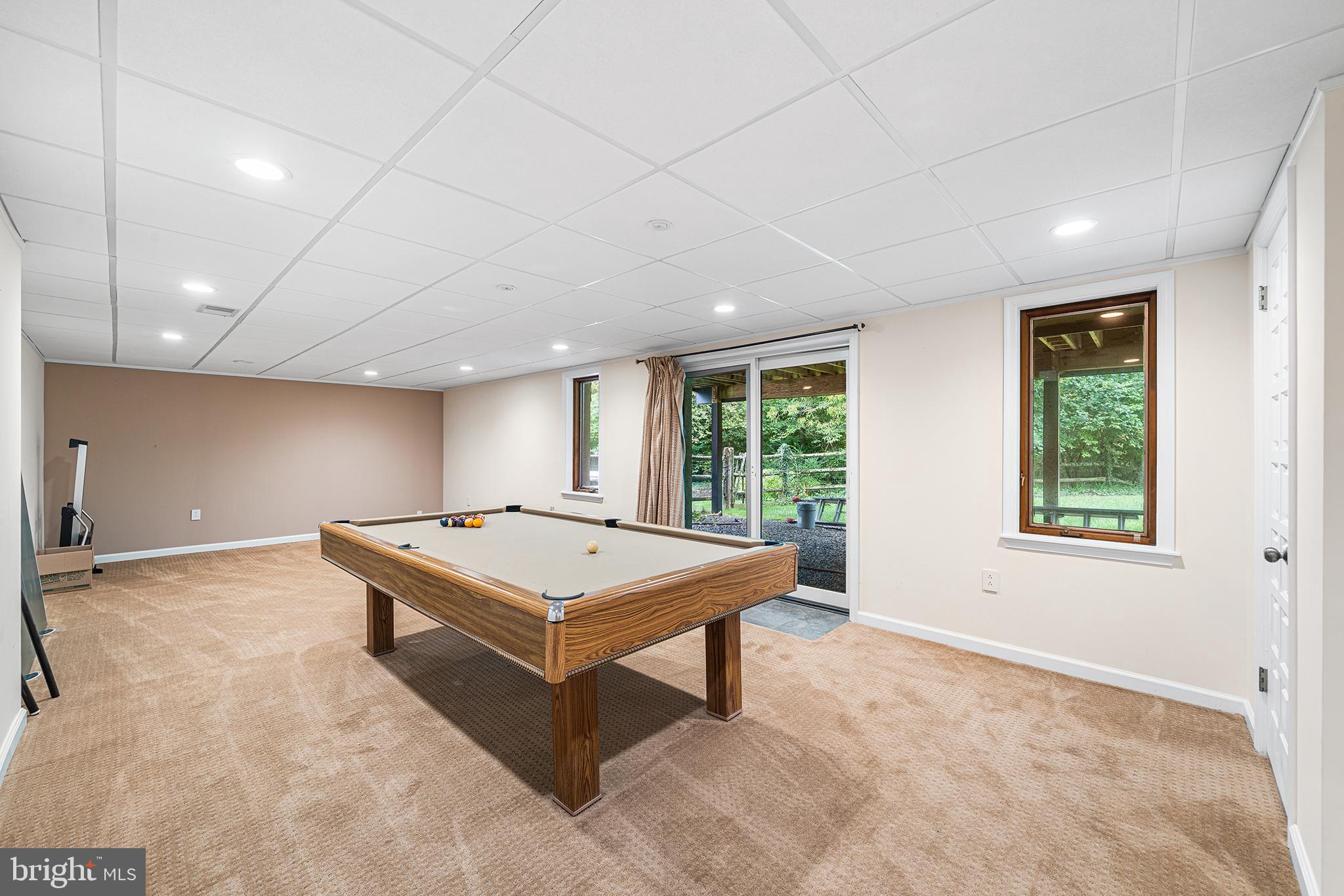 204 French Road Newtown Square, PA 19073 - Photo 27 of 36 a room with pool table and windows