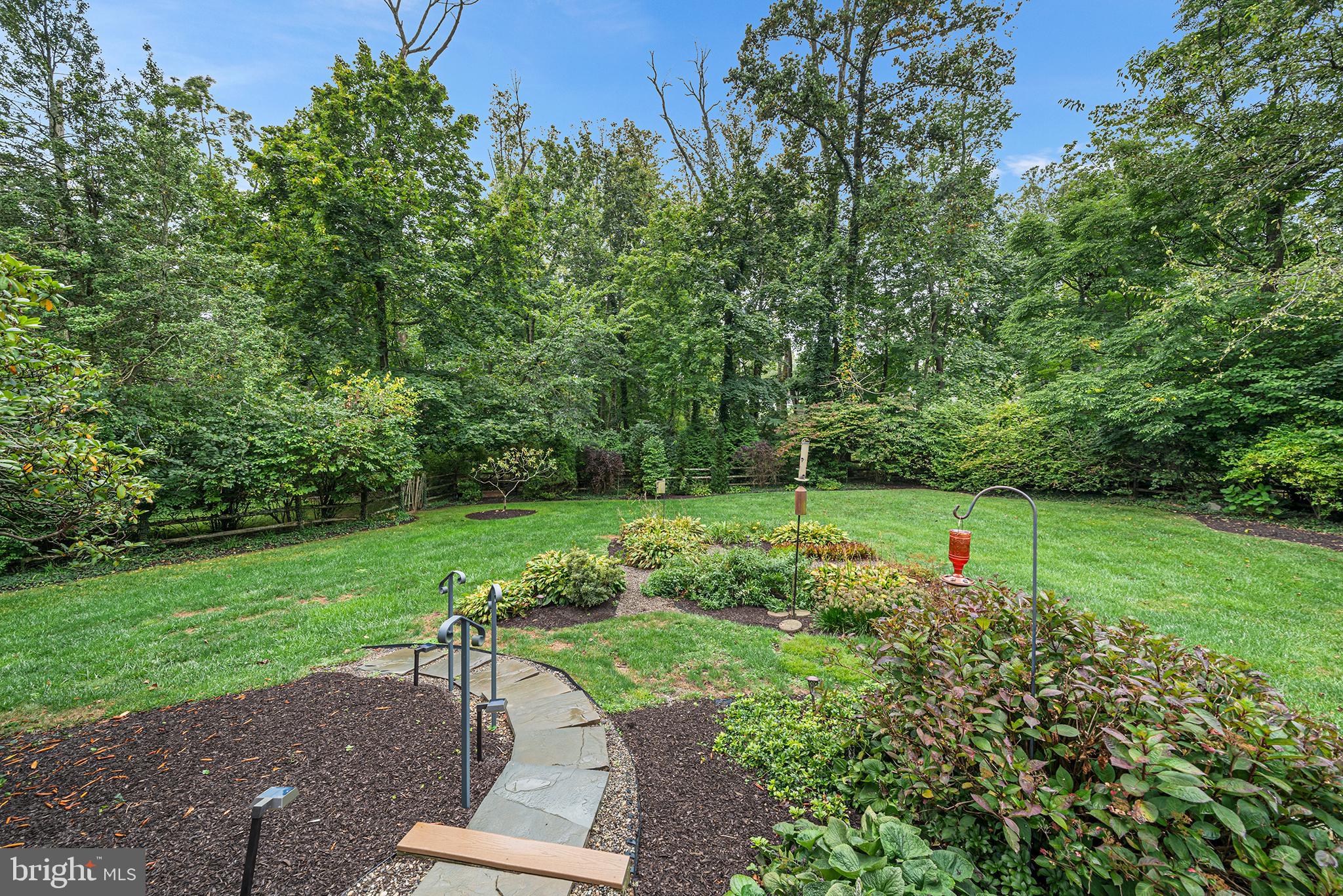 204 French Road Newtown Square, PA 19073 - Photo 33 of 36 a view of a park with large trees