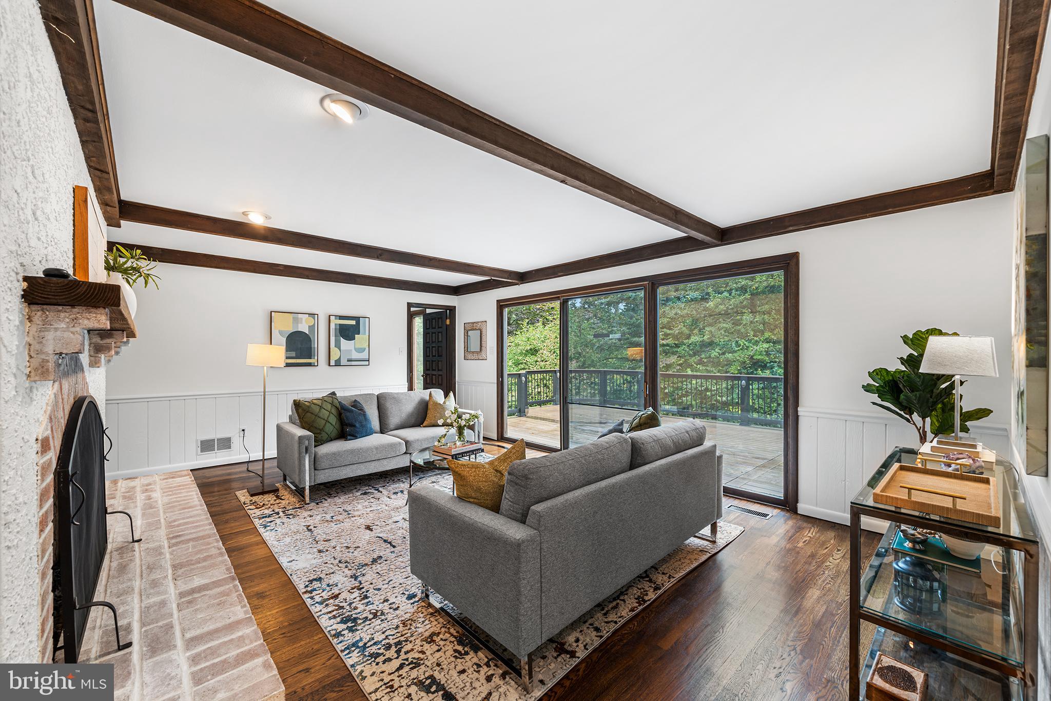 204 French Road Newtown Square, PA 19073 - Photo 5 of 36 a living room with furniture and a large window