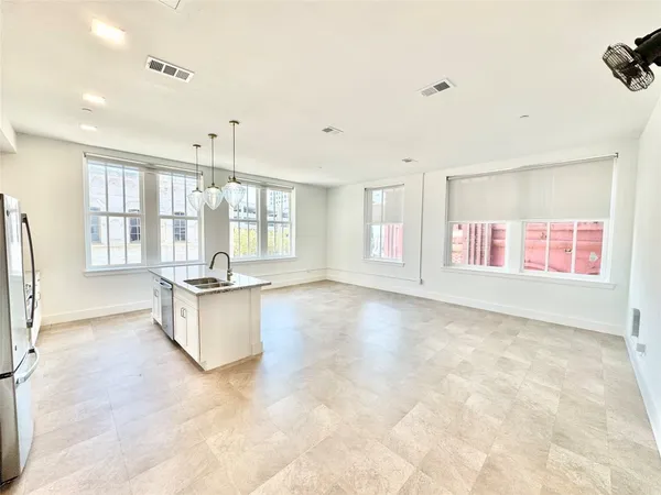 a view of an empty room with window