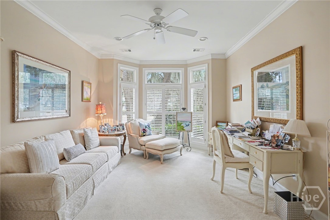 12 Seawatch Drive Savannah, GA 31411 - Photo 18 of 35 Office off Master Bedroom