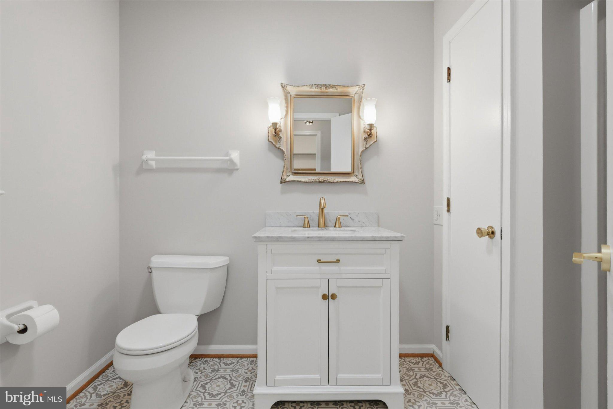 7007 Runnymeade Court Frederick, MD 21702 - Photo 24 of 37 Elegant bathroom with classic charm.