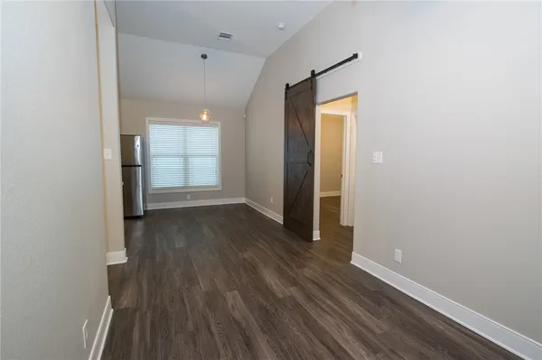 wooden floor in an empty room