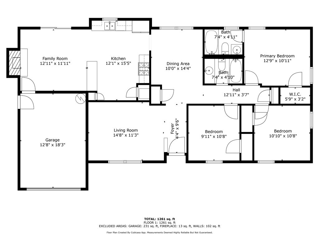 103 Hillgate Road Savannah, GA 31404 - Photo 47 of 47 Floor plan is approximate