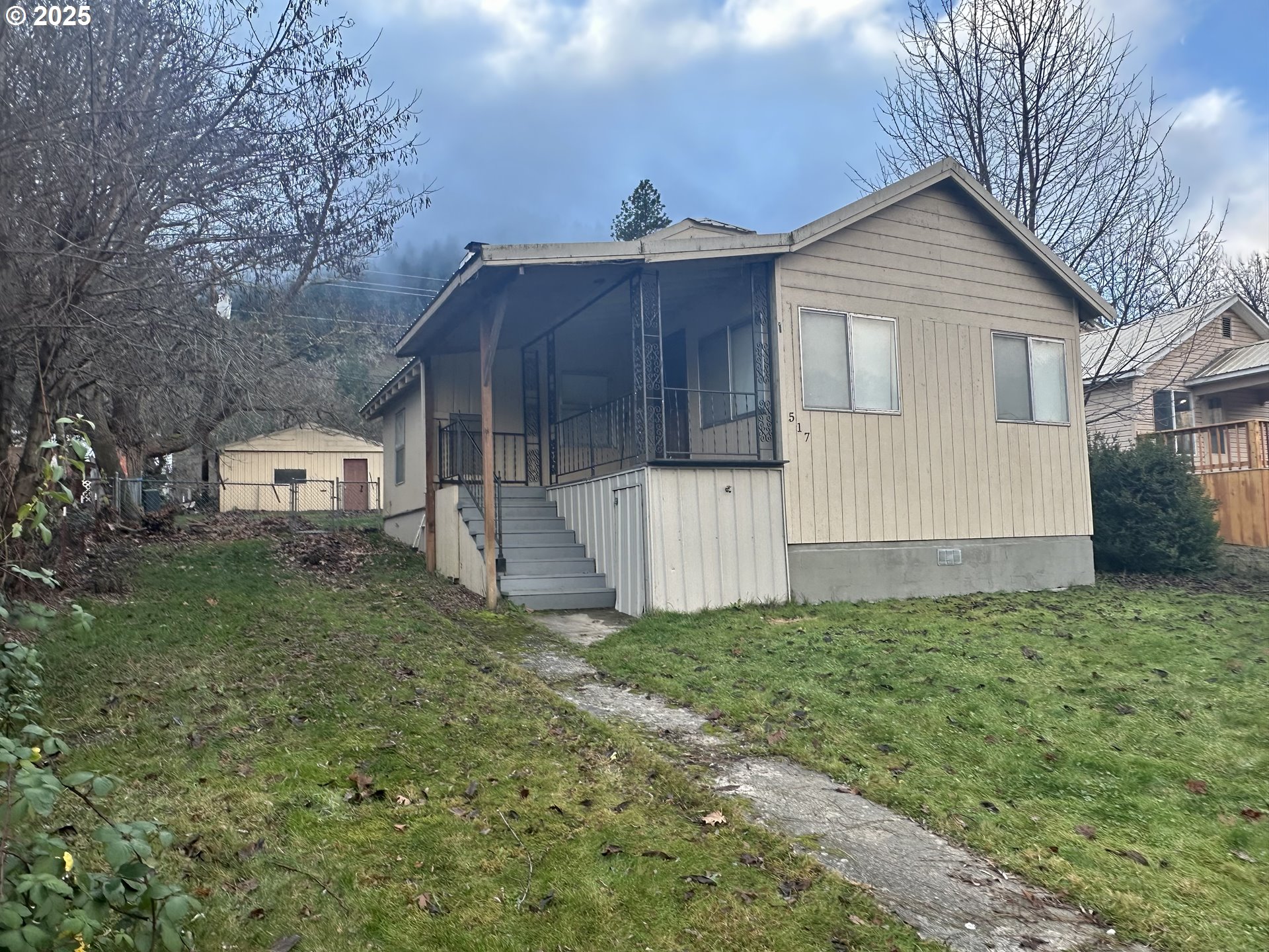 517 Main Street Klickitat, WA 98628 - Photo 5 of 41 a view of a house with a yard