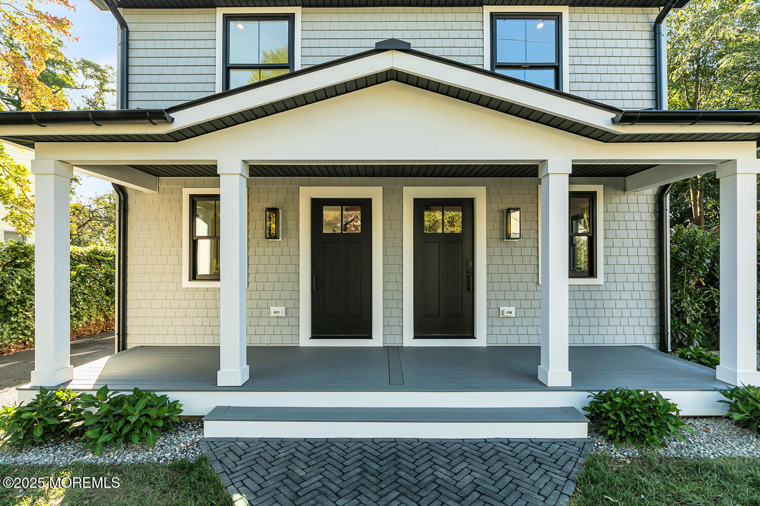 516 River Road Fair Haven, NJ 07704 - Photo 21 of 62 a view of a brick house with a large windows