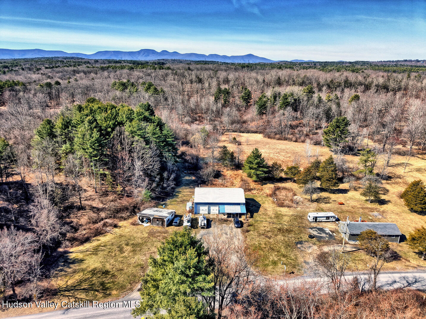 301 Sugar Loaf Road Earlton, NY 12058 - Photo 11 of 64 an aerial view of a house with a yard