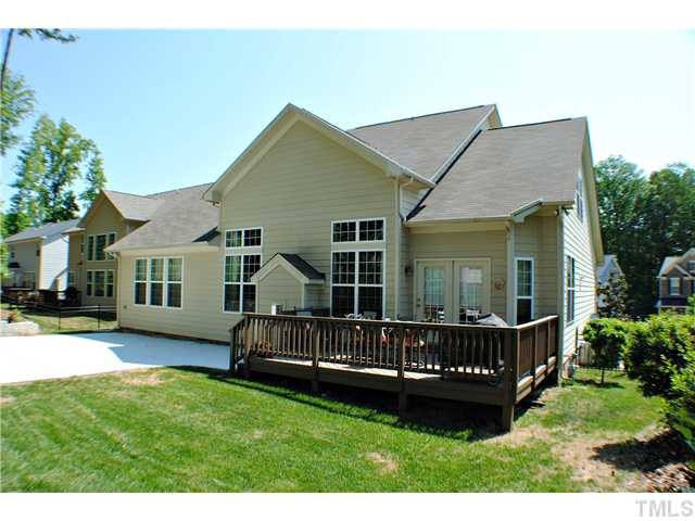 4008 Red Grape Drive Raleigh, NC 27607 - Photo 22 of 25 Exterior Back