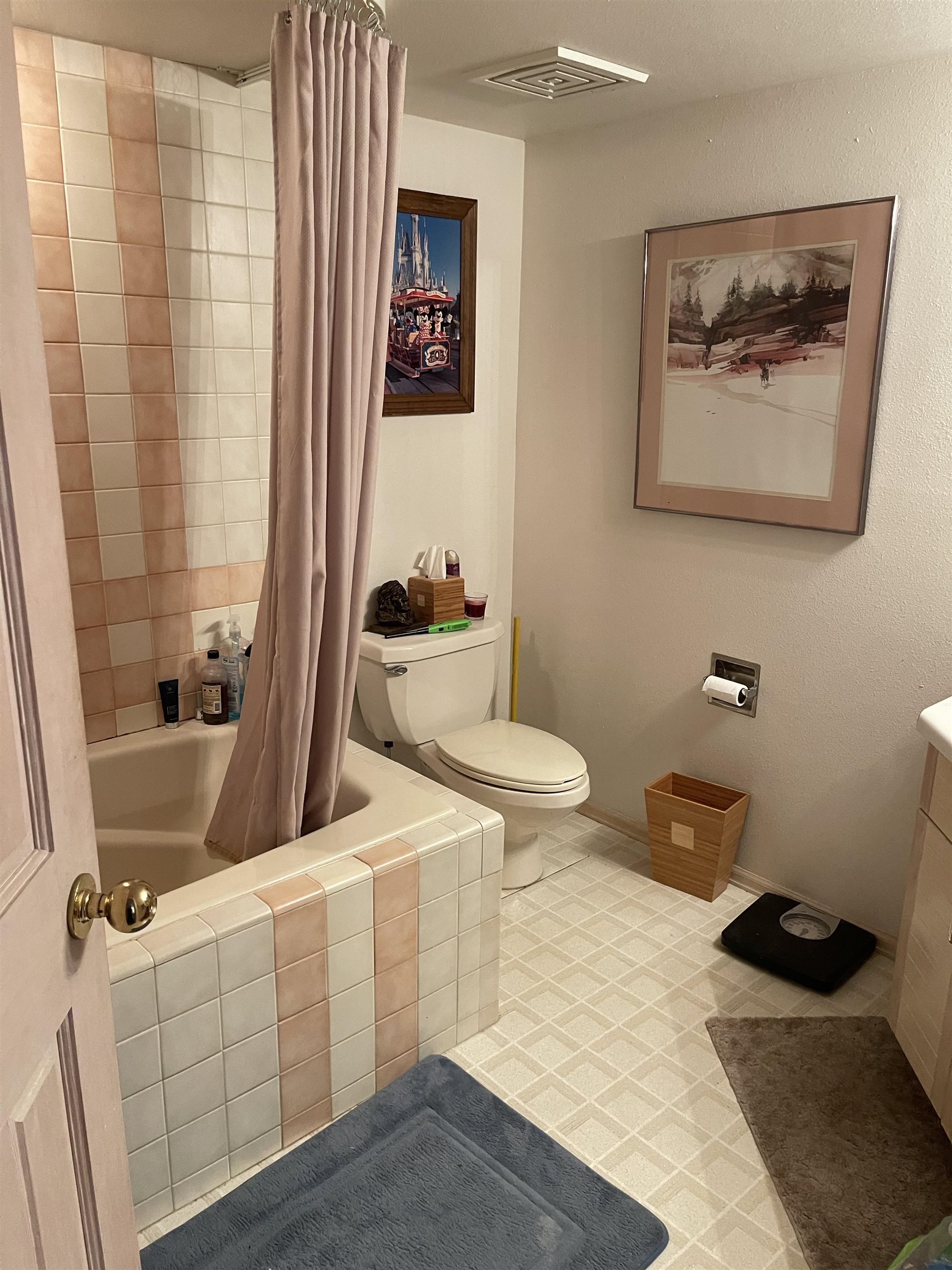 5100 Valley View Drive, Unit 311 Mesa, CO 81643 - Photo 2 of 19 a bathroom with a toilet a sink and bathtub