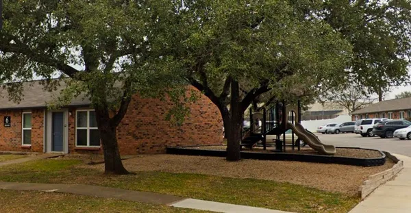 a view of outdoor space with garden