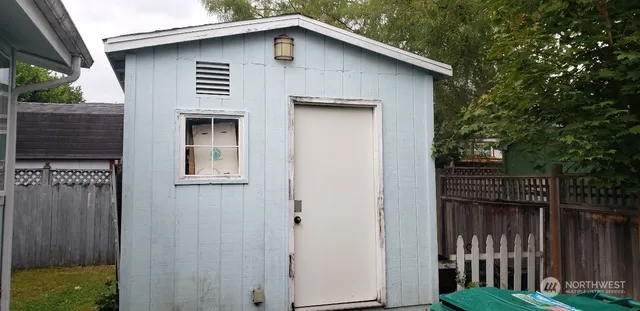 a house with a outdoor space