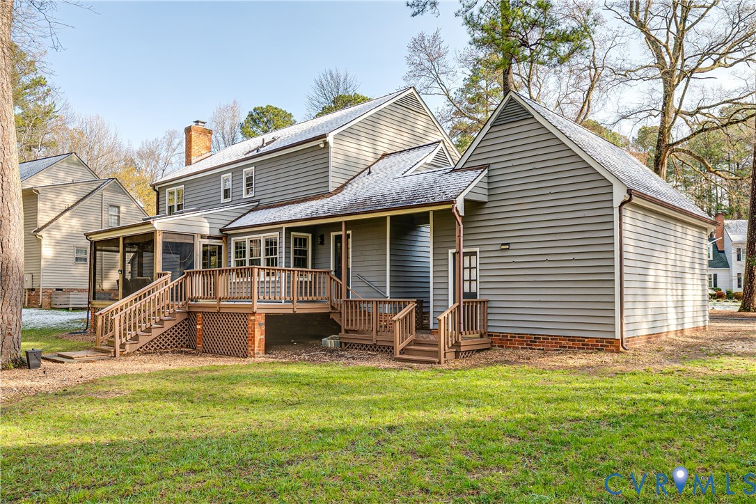 2802 Fairgate Road Midlothian, VA 23112 - Photo 37 of 38 a front view of house with yard