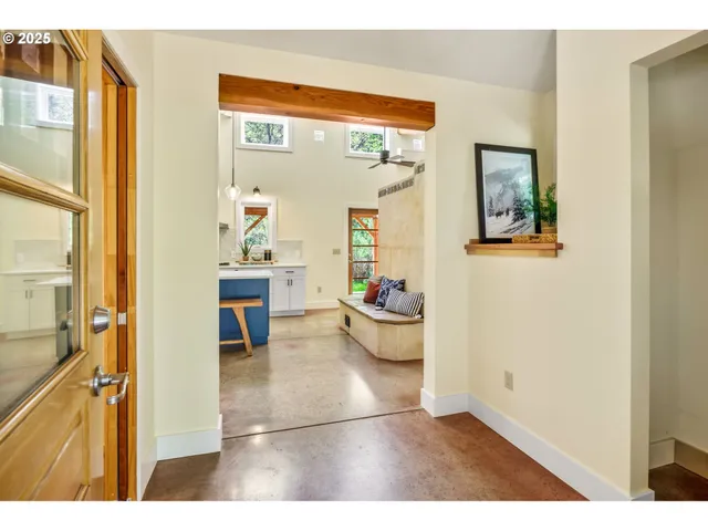 a view of a living room